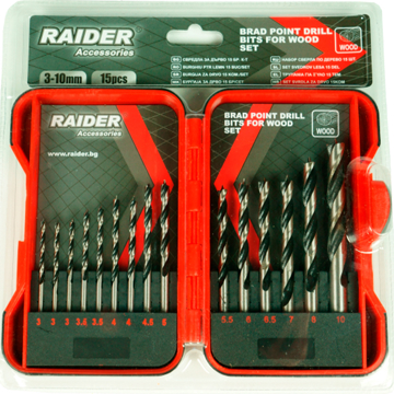 ხელსაწყოების ნაკრები Ryobi 157791, 15Pcs Tool Set, Metal