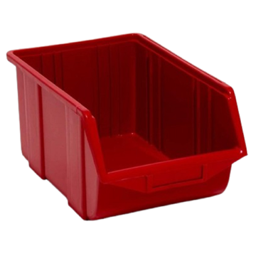 Patrol ECODUZCZEPG001 Ecobox, Tools Box, Red