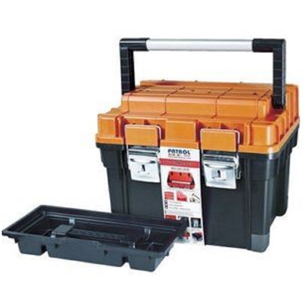 ხელსაწყოების ყუთი Patrol SKRC1HDPOMPG001 HD Compact 1, Tools Box, Black/Orange