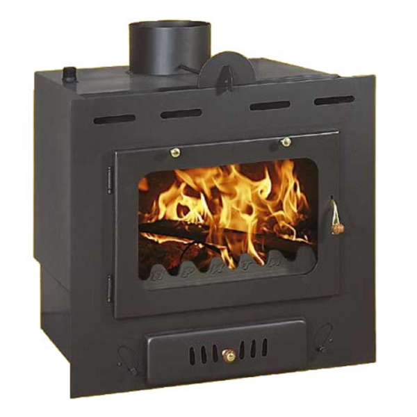 შეშის ღუმელი Prity PRITY M, Wood Stove, Black