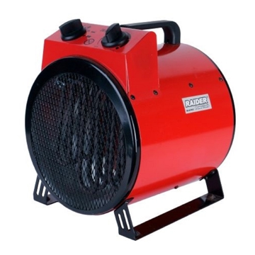 Raider RD-EFH03, 3000W, 30m², Electric Heater, Black/Red