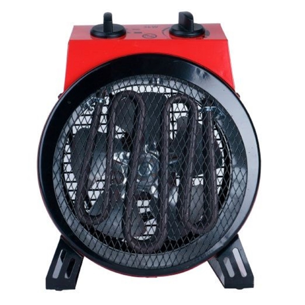 ელექტრო გამათბობელი Raider RD-EFH03, 3000W, 30m², Electric Heater, Black/Red