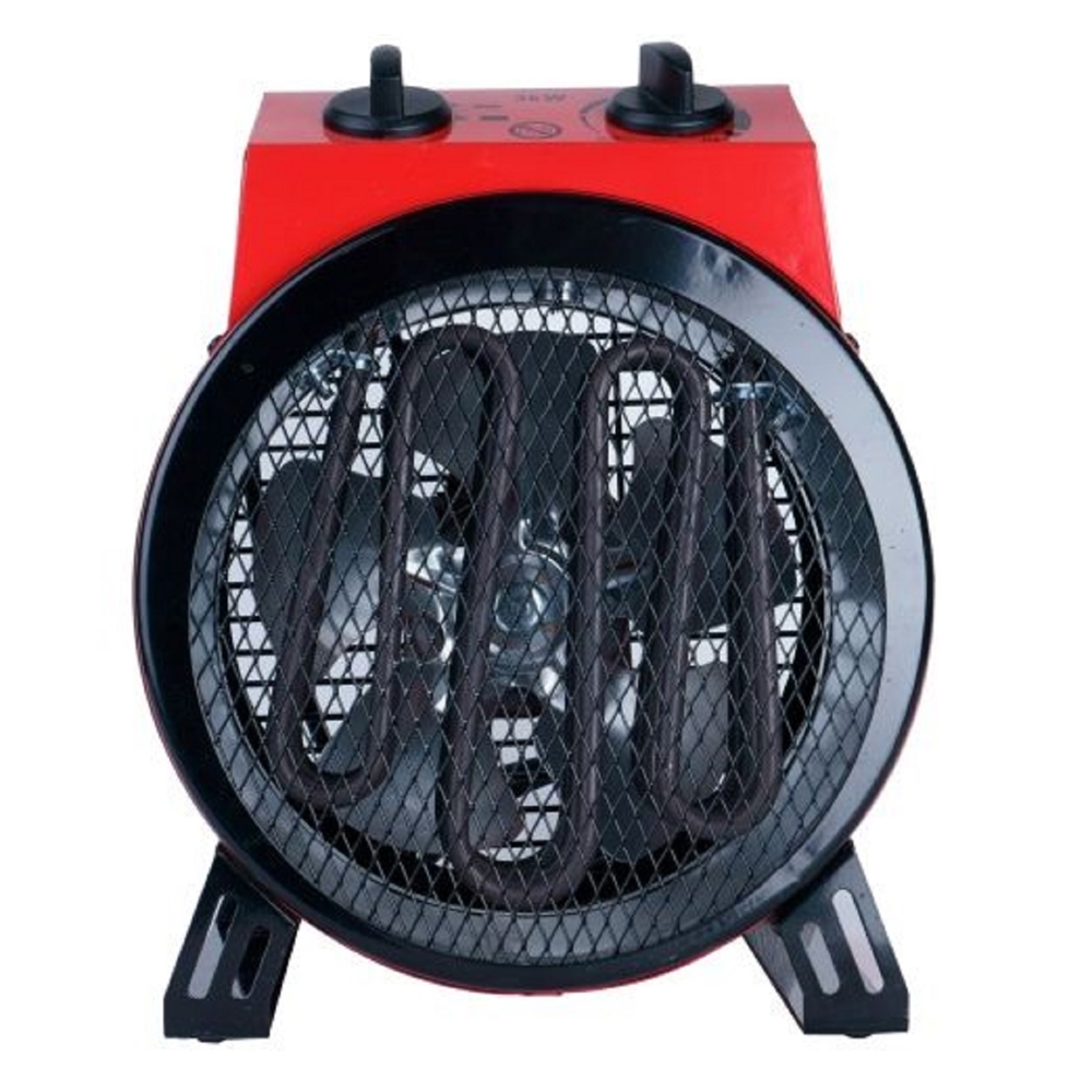 Raider RD-EFH03, 3000W, 30m², Electric Heater, Black/Red