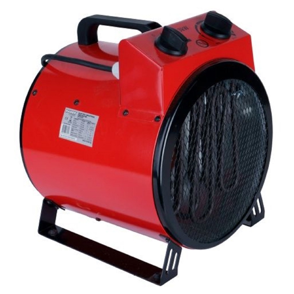 ელექტრო გამათბობელი Raider RD-EFH03, 3000W, 30m², Electric Heater, Black/Red