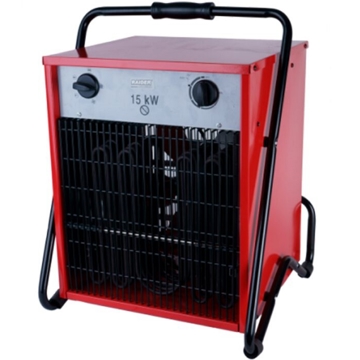 Raider RD-EFH15, 15000W, 120m², Electric Heater, Black/Red