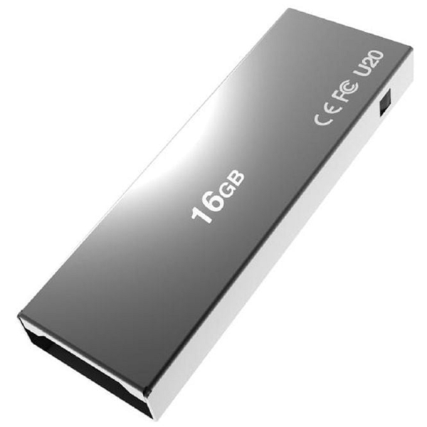 Addlink ad32GBU12D2, 16GB, USB 2.0, Titanium