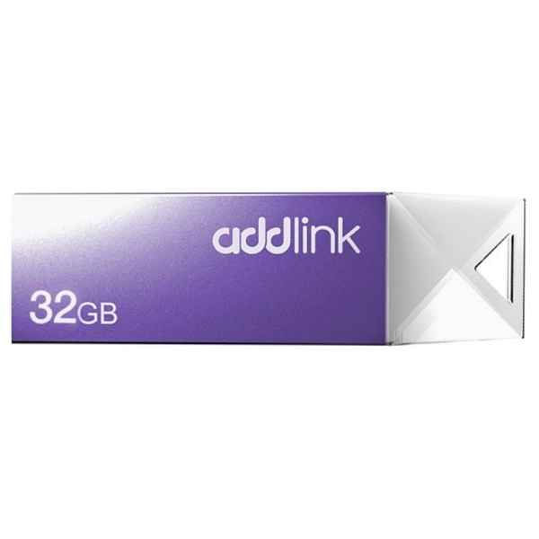 USB ფლეშ მეხსიერება Addlink ad32GBU10V2, 32GB, USB 2.0, Violet