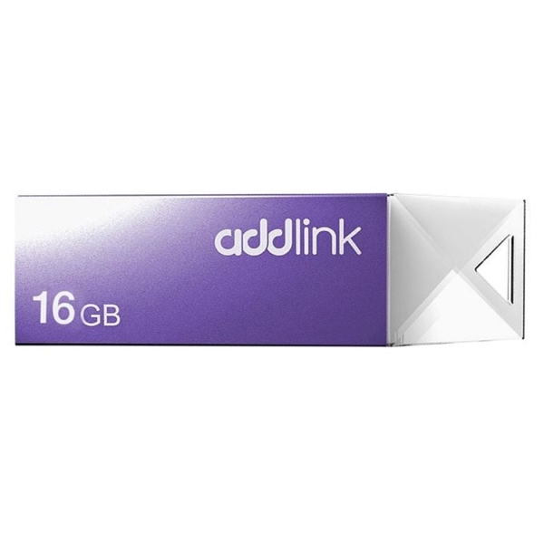 USB ფლეშ მეხსიერება Addlink ad16GBU10V2, 16GB, USB 2.0, Violet