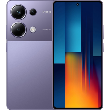 მობილური ტელეფონი Xiaomi POCO M6 Pro Global Version, 12GB, 512GB, Dual Sim, LTE, NFC, Purple