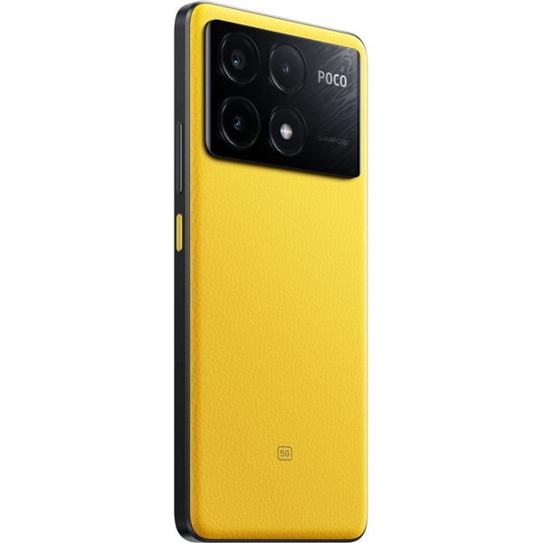 მობილური ტელეფონი Xiaomi POCO X6 Pro Global Version, 12GB, 512GB, Dual Sim, 5G, NFC, Yellow