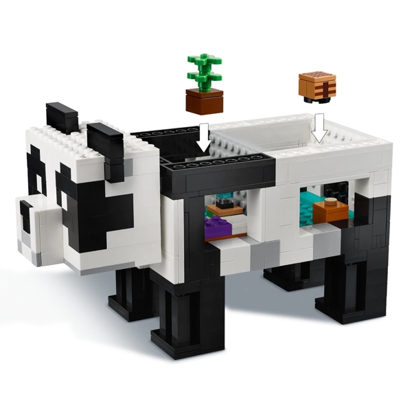 ასაწყობი კონსტრუქცია Lego 21245, Minecraft The Panda Haven