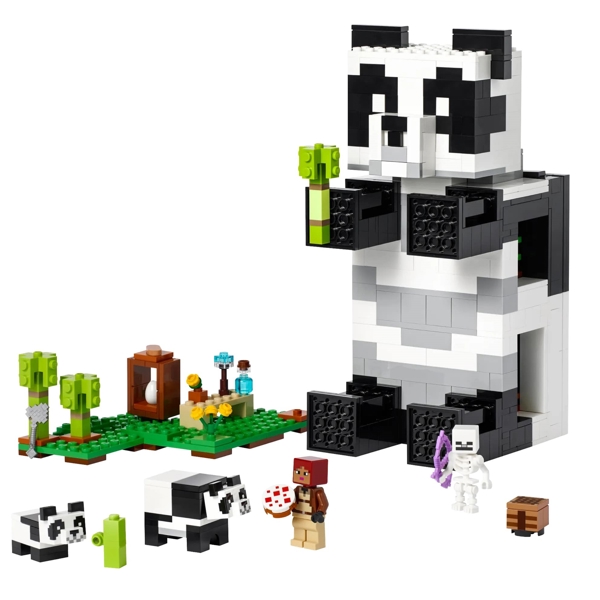 ასაწყობი კონსტრუქცია Lego 21245, Minecraft The Panda Haven