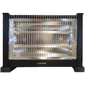 ინფრაწითელი გამათბობელი Luxgen LX-1502, 1500W, 20m², Electric Infrared Heater, Black