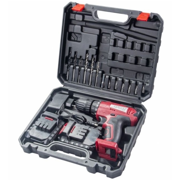 სახრახნისი Raider RD-CDL34, 1150Rpm, Black/Red