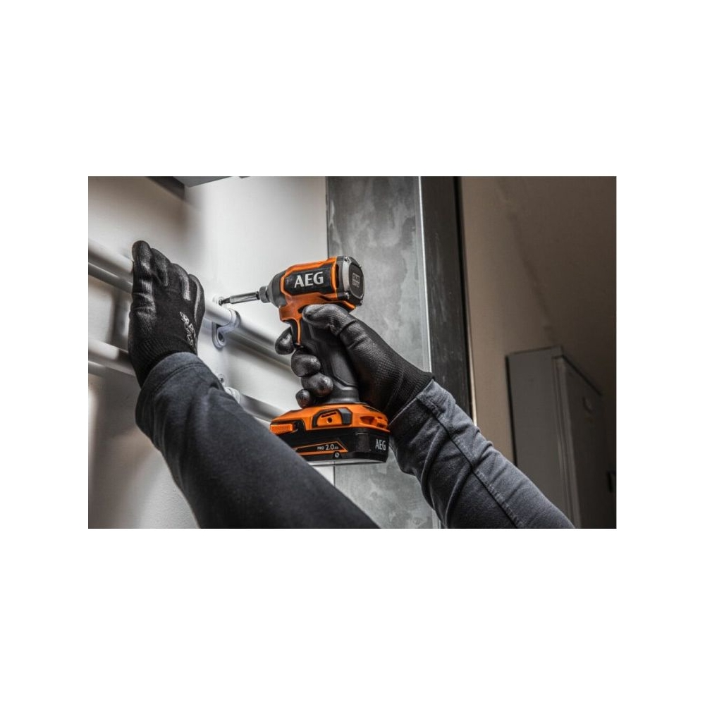 Aeg BSS18SBL2-0, Cordless Impact Wrench, Orange/Black