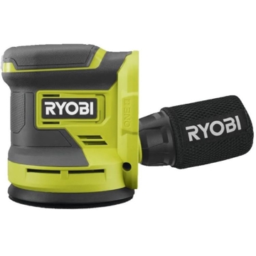 ექსცენტრიული სახეხი Ryobi ONE+ RROS18-0, 125mm, 20000Rpm, Black/Green