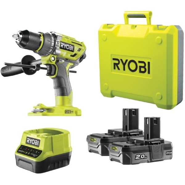 Ryobi R18PD7-220B, 1800Rpm, Black/Green