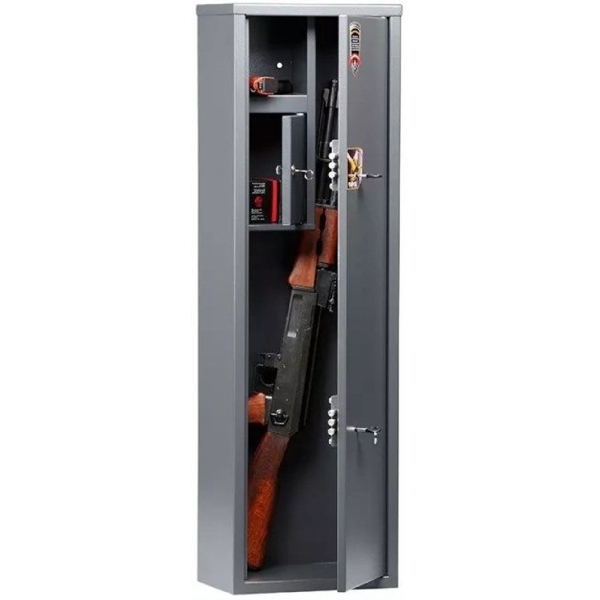 სეიფი Aiko Chirok 1020, Gun Safe, 48L, Grey