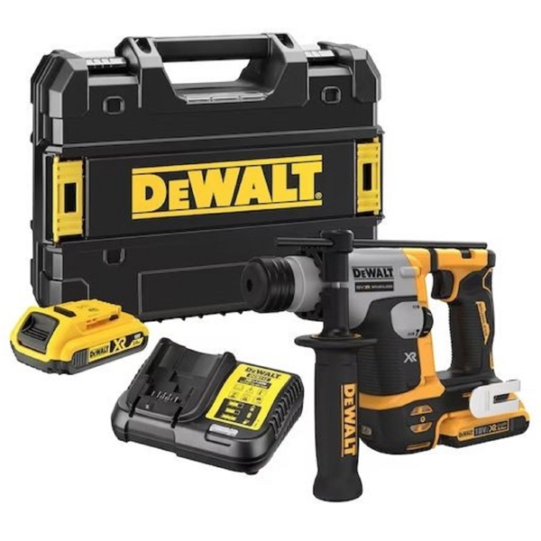 პერფორატორი DeWalt DCH172D2-QW, 1060Rpm, 1.4J, Black/Yellow