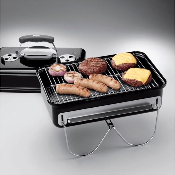 Weber Go-Anywhere, Outdoor Grill, Black