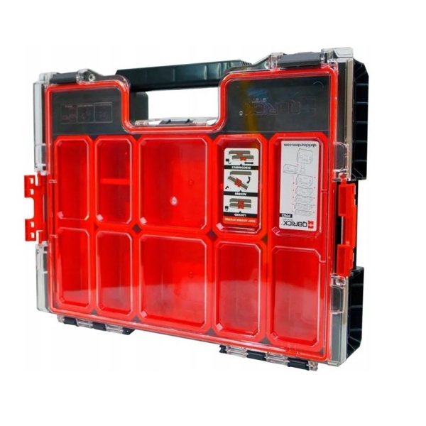 ხელსაწყოების ორგანაიზერი Patrol Qbrick System PRO 300, Tools Organaizer, Black/Red