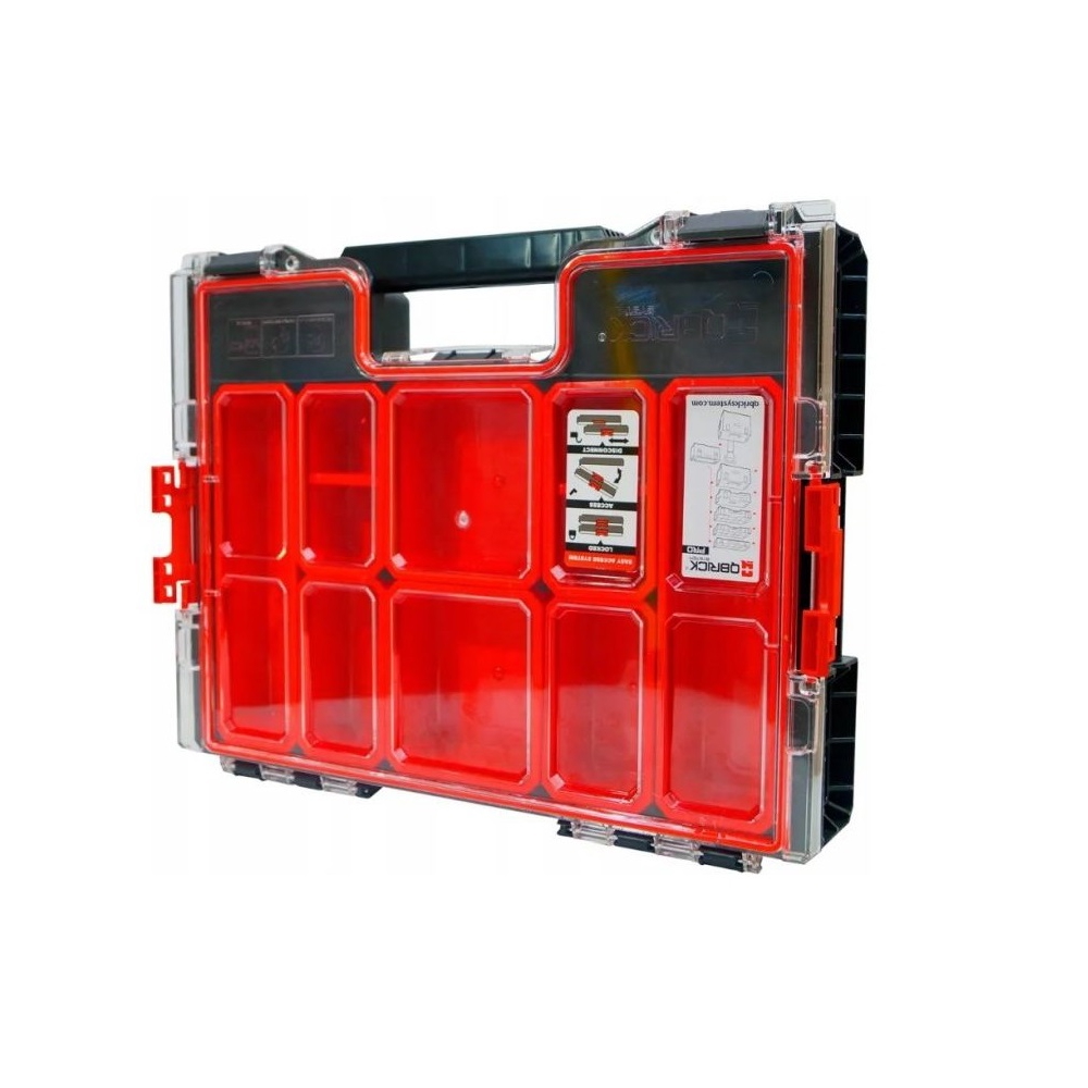 ხელსაწყოების ორგანაიზერი Patrol Qbrick System PRO 300, Tools Organaizer, Black/Red