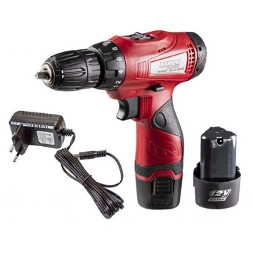 სახრახნისი Raider RD-CDL35, 1400Rpm, Black/Red