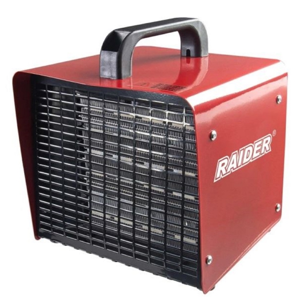 Raider RD-EFH07, 3000W, 78m², Electric Heater, Black/Red