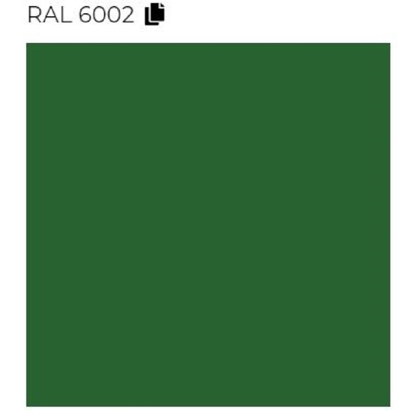 ფოლადის რადიატორი Terma TRIGA AN 1700/280 Ral 6002 Soft (ZX), Green