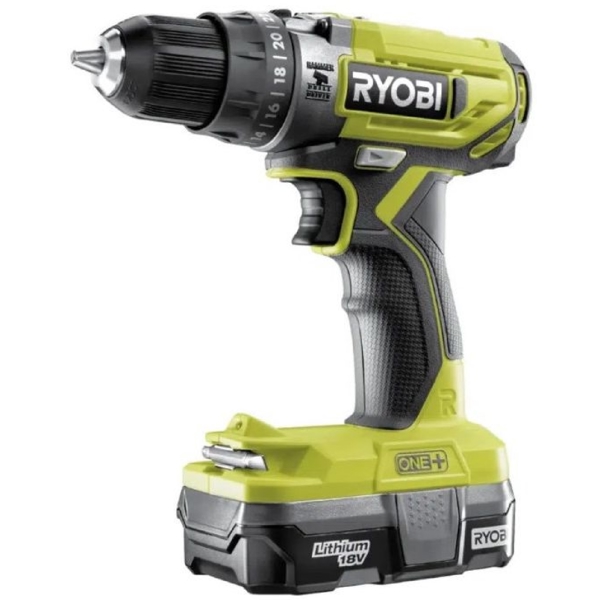 Ryobi R18PD2-220S ONE+, 400Rpm, Black/Green