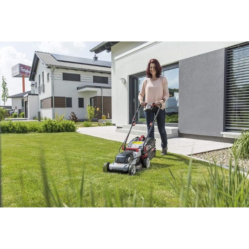 Al-Ko 113540-21, Electric Lawn Mower+Trimmer, Black/Grey