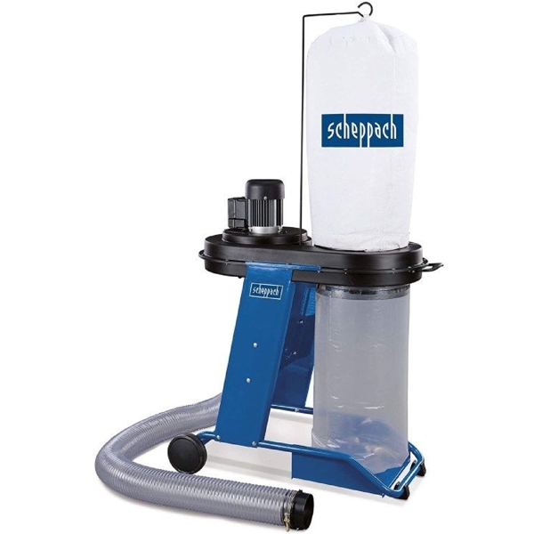 სამშენებლო მტვერსასრუტი Scheppach DC500, 550W, 75L, Construction Vacuum Cleaner, Blue