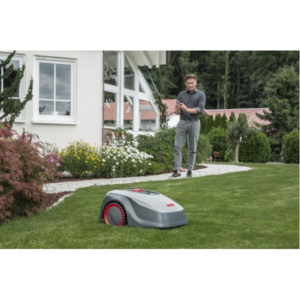 გაზონის საკრეჭი რობოტი Al-Ko Robolinho, 500W, Lawn Mower Robot, Grey/Red