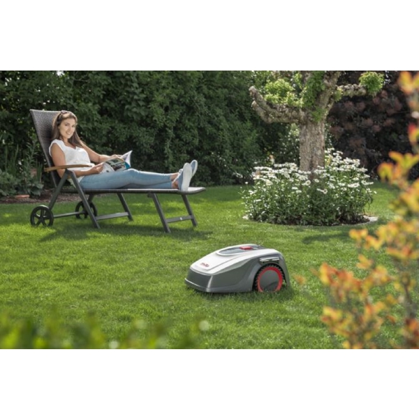 გაზონის საკრეჭი რობოტი Al-Ko Robolinho, 500W, Lawn Mower Robot, Grey/Red