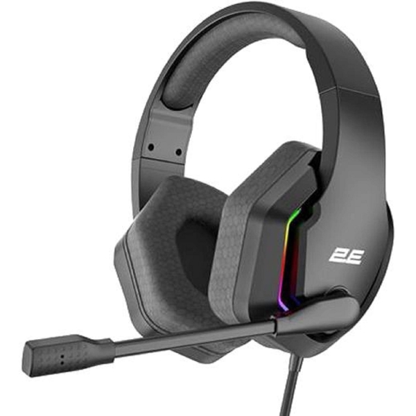 2E HG315 Gaming Headset, Wired, RGB, USB, Black