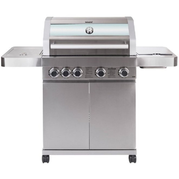 გრილი-ბარბექიუ Masport S/S 4 138/118, Outdoor Grill, Silver