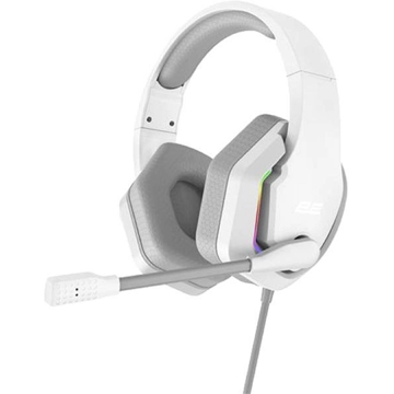 2E HG315 Gaming Headset, Wired, RGB, USB, White