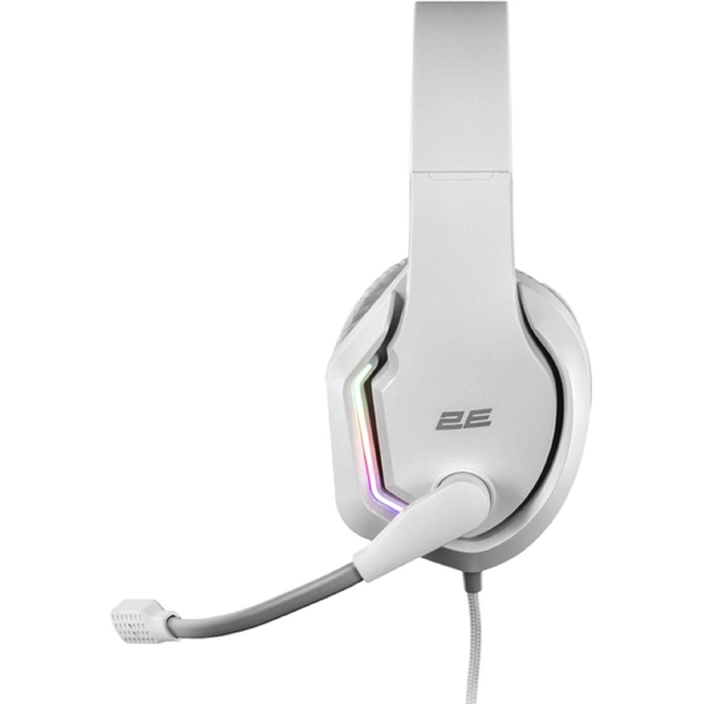 2E HG315 Gaming Headset, Wired, RGB, USB, White