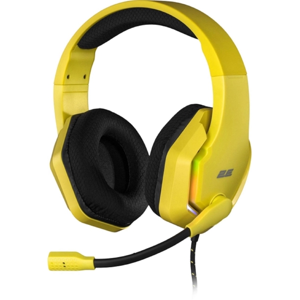 ყურსასმენი 2E HG315 Gaming Headset, Wired, RGB, USB, Yellow