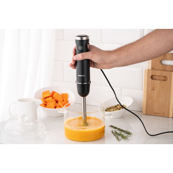 ხელის ბლენდერი Ardesto HBG-600B, 600W, Blender, Black