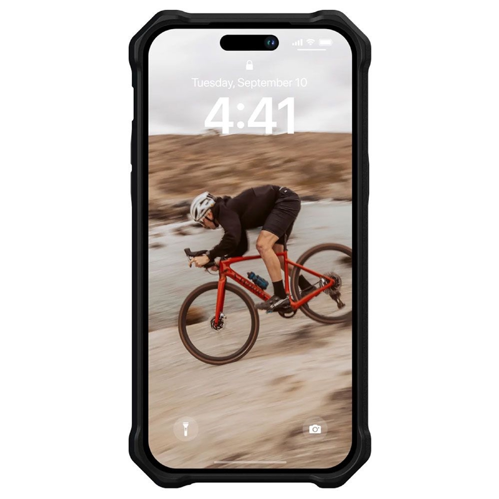 მობილურის ქეისი UAG 114091114040 Essential Armor, iPhone 14 Pro, Cover, Black