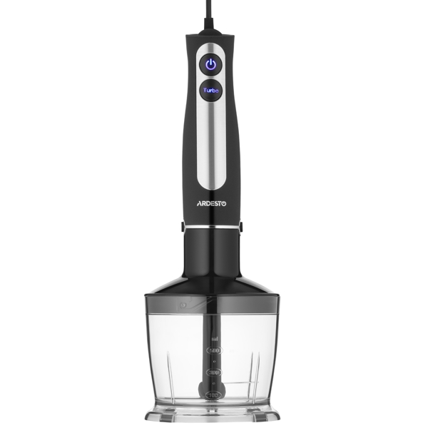 ხელის ბლენდერი Ardesto HBG-800BDWHCH, 800W, 600ML, Blender, Black