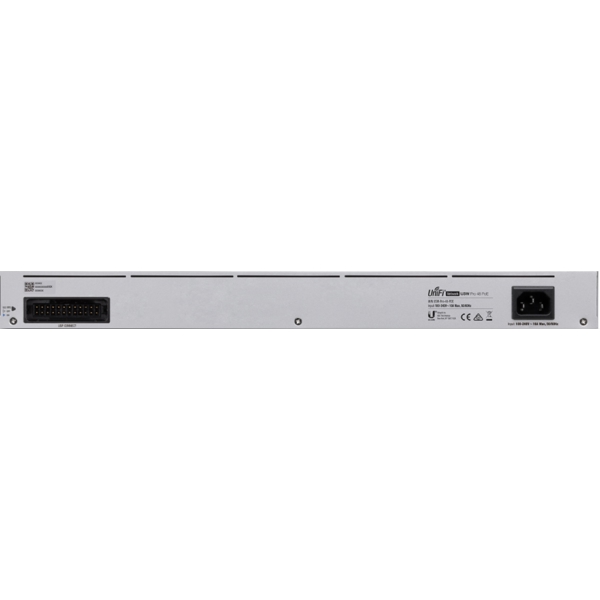 სვიჩი Ubiquiti USW-Pro-48-POE, 48-Port Gigabit, PoE+ Switch, Silver