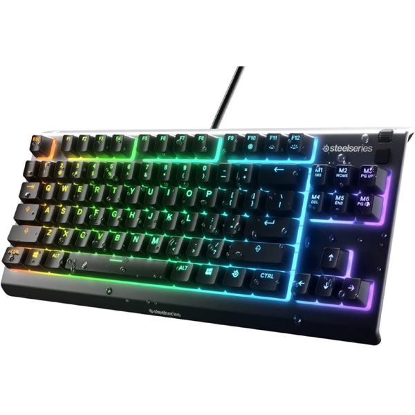 SteelSeries 64831_SS Apex 3 TKL, Wired, RGB, USB, Gaming Keyboard, Black