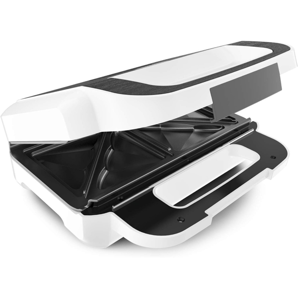 Tefal SW701110, 850W, Sandwich Maker, Silver/White