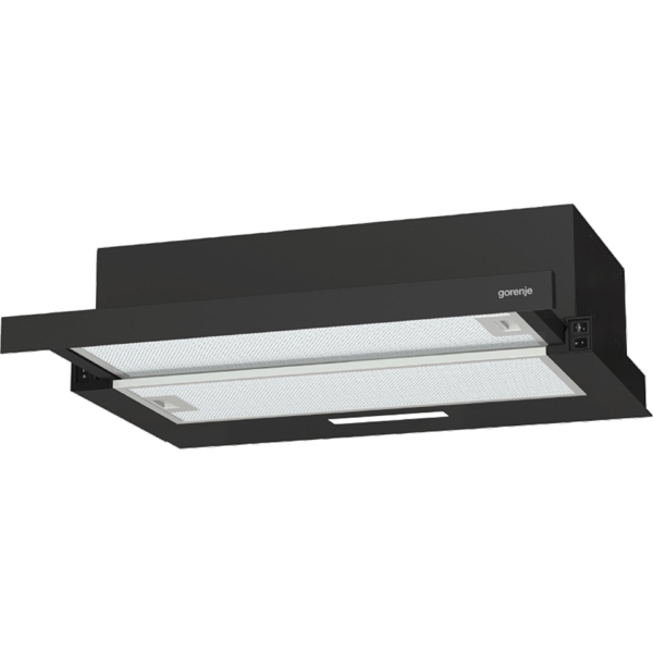 ჩასაშენებელი გამწოვი Gorenje TH60E3B, 350m³/h, Black