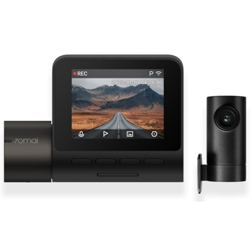 Xiaomi 70Mai A200-1 + RC11, FHD, Built in WiFi, 130°, Dash Cam Set, Black