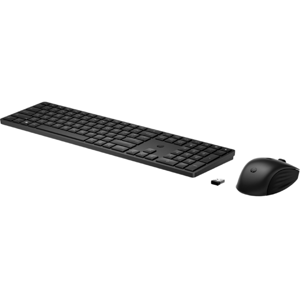 HP 4R009A6(2) 655, Wireless, USB, Keyboard And Mouse, Black