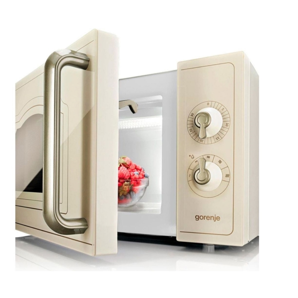 მიკროტალღური ღუმელი Gorenje MO4250TCLI, 800W, 20L, Microwave Oven, Beige