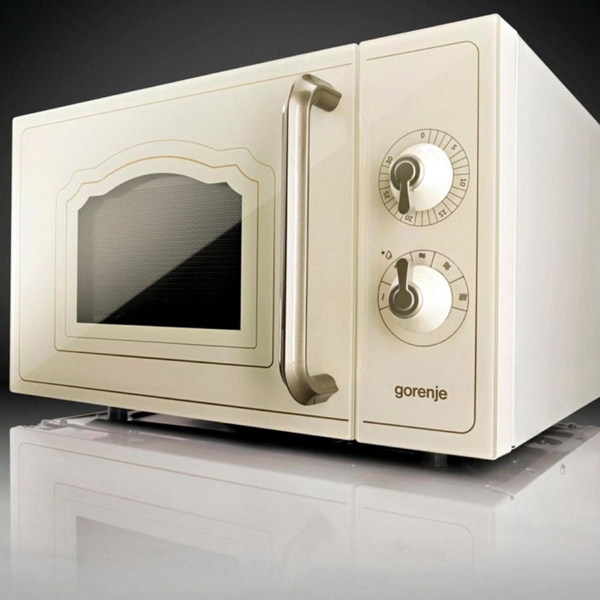 მიკროტალღური ღუმელი Gorenje MO4250TCLI, 800W, 20L, Microwave Oven, Beige